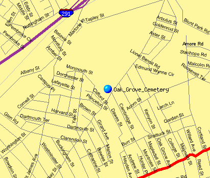 Oak Grove Location Map