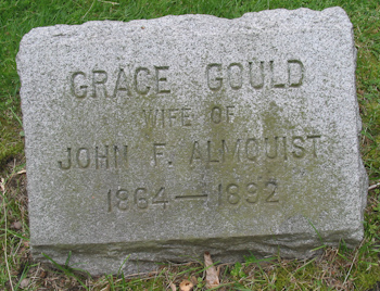 Grace Gould Grave Marker