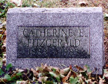 Catherine  Fitzgerald gravemarker