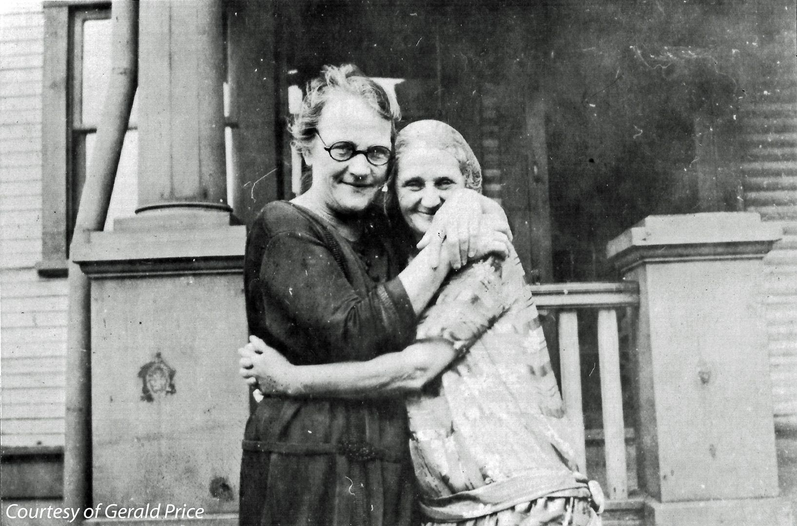 Sophia McTamany Conville with mother Margaret McTamany (Mellon Plain PA, abt 1920s)