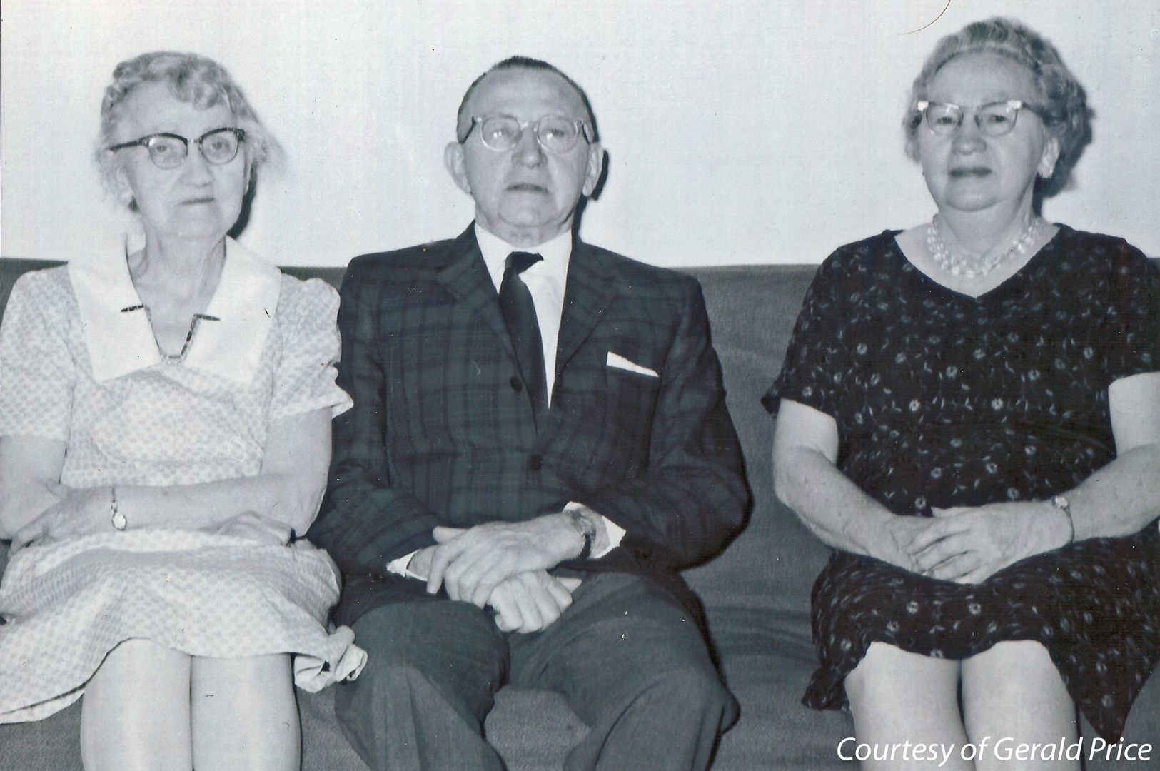 Children of Owen & Sophia McTamany Conville - Mary A. Conville Saunders, George Gerald Conville & Margaret Elizabeth Conville Price (abt 1960s)