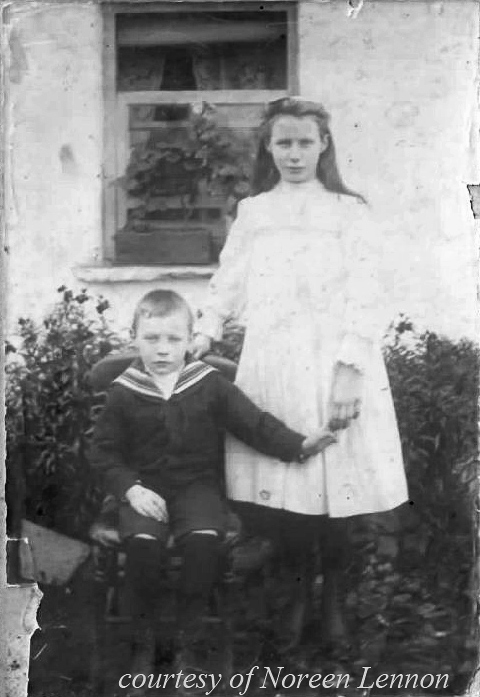 Mary & brother Jimmy Fitzgerald (Tieraclea, Tarbert, County Kerry Ireland)