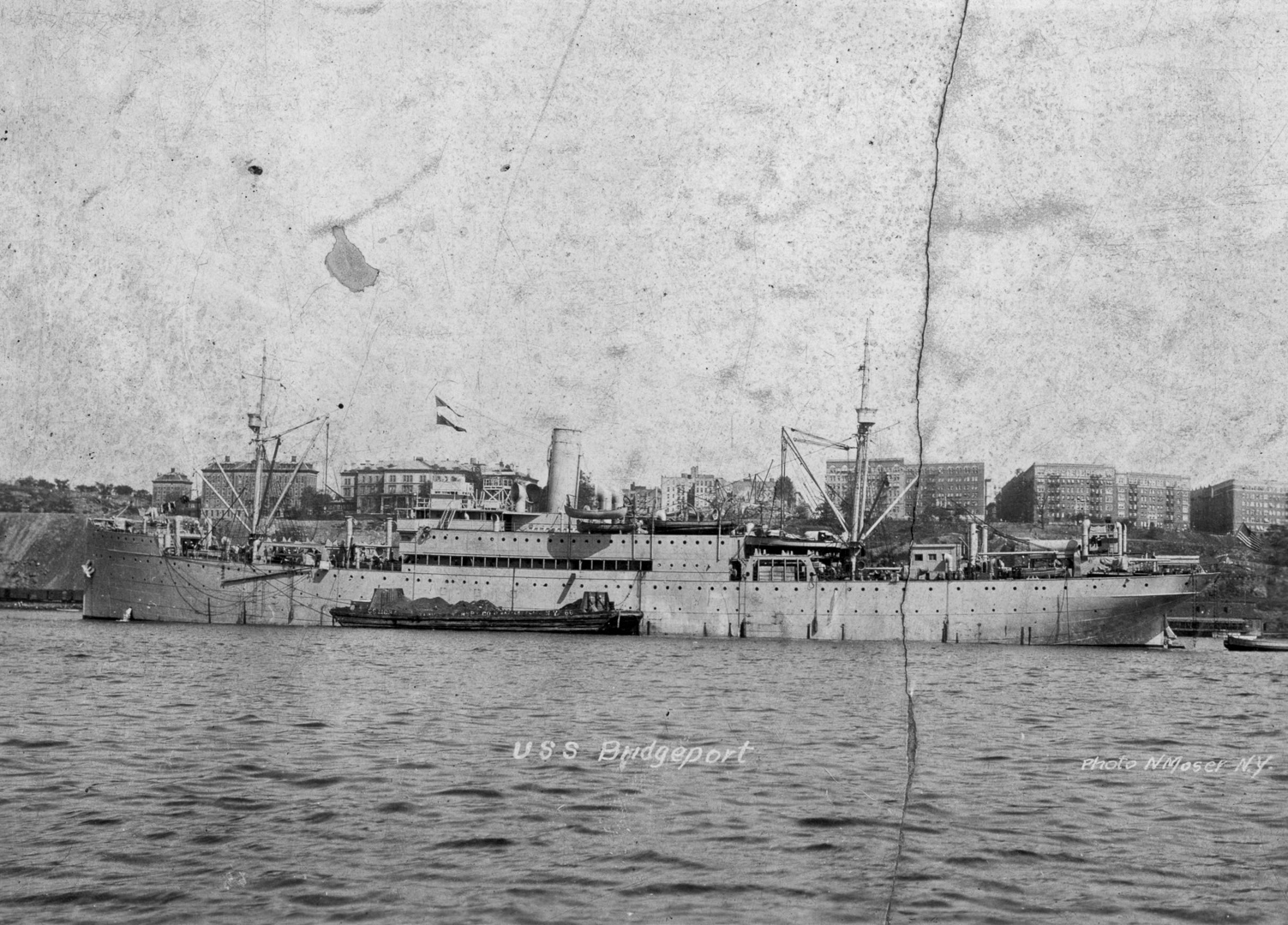 USS Bridgeport (probable transport ship during Spanish American War)