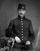 William H. Barnes in Uniform